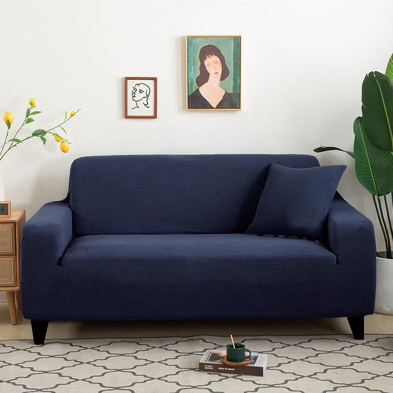 Cotton and Linen Stretch Sofa Cover