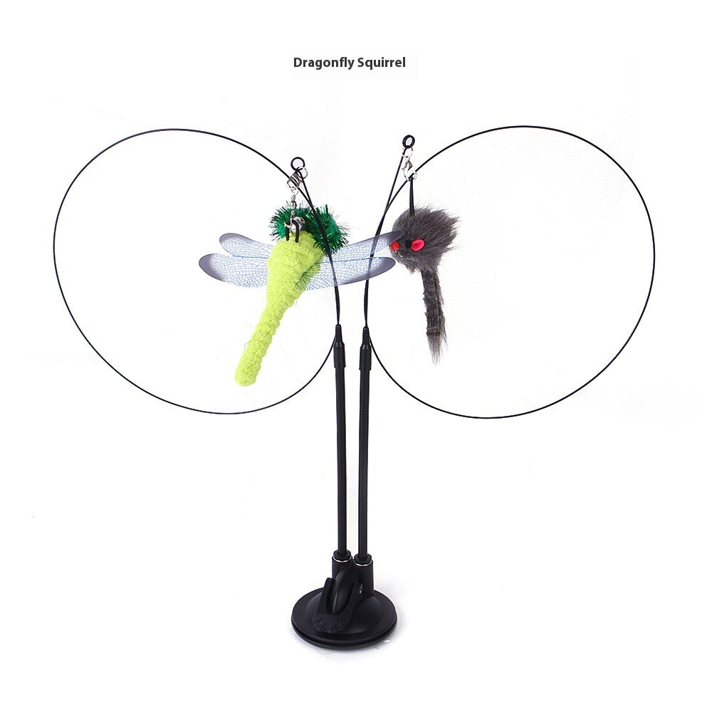 Interactive Cat Toy with Suction Cup