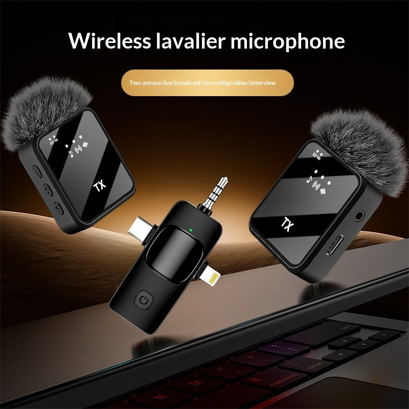 Professional Portable Clip-On Microphone