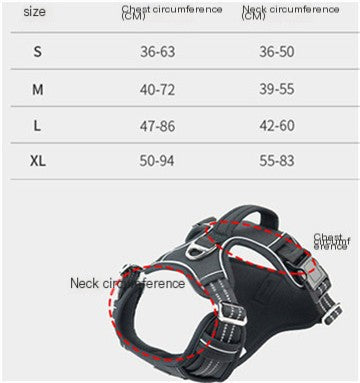 Adjustable Pet Harness Vest