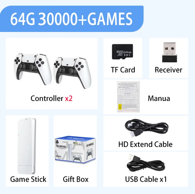 迷你复古电视游戏机 4K