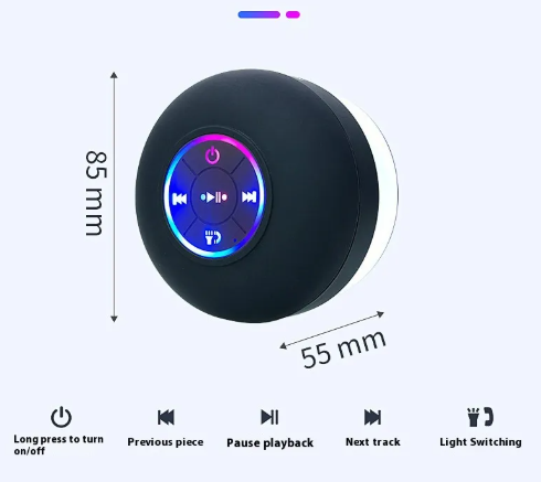 LED Shower Speaker