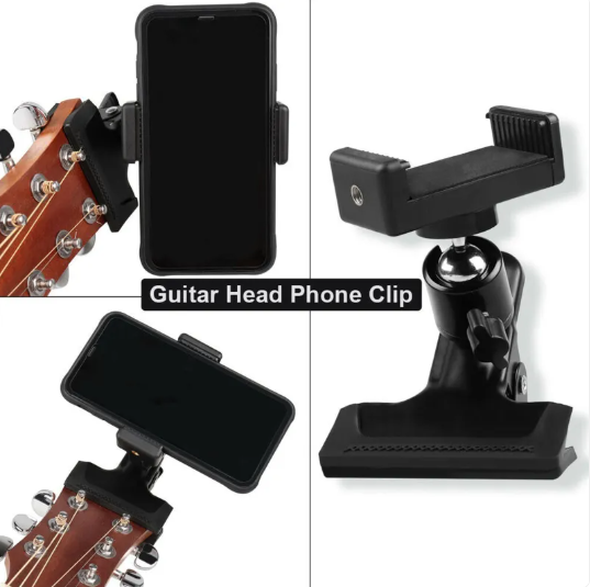 ClipTune Guitar Phone Holder