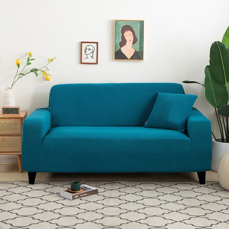 Cotton and Linen Stretch Sofa Cover
