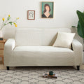 Cotton and Linen Stretch Sofa Cover