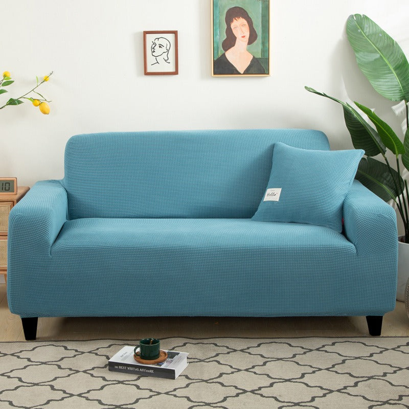 Cotton and Linen Stretch Sofa Cover