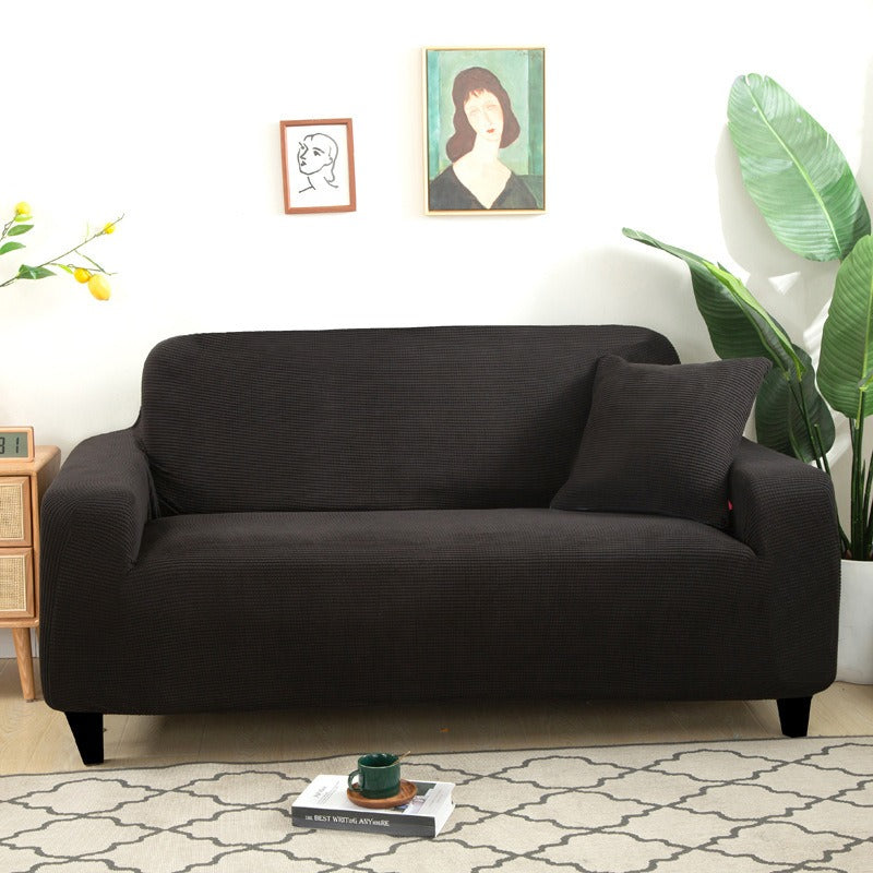 Cotton and Linen Stretch Sofa Cover
