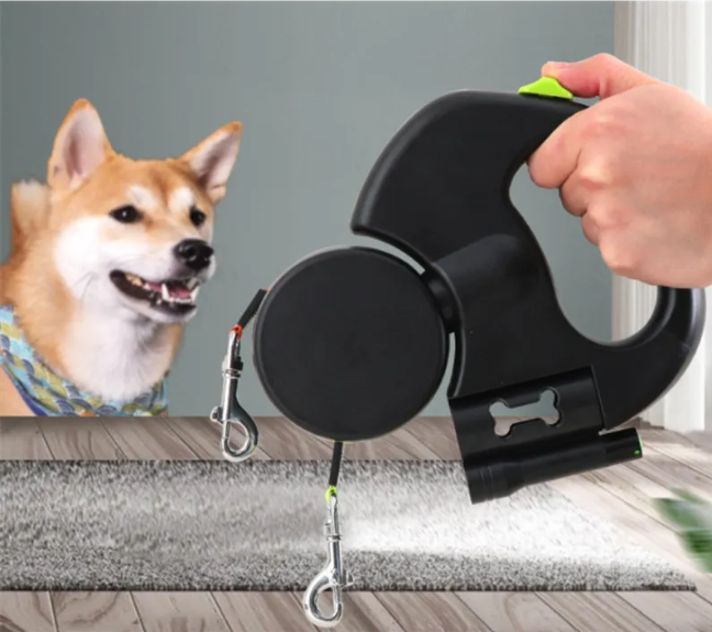 Dual Tangle-Free Pet Leash