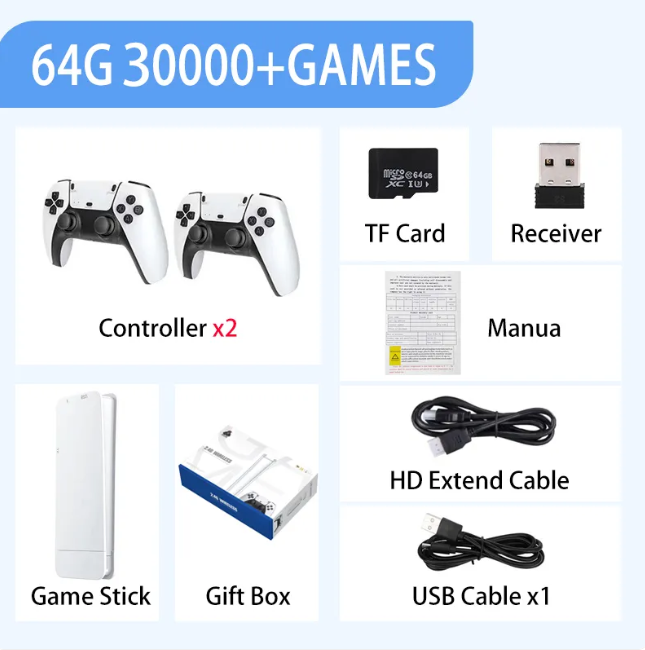 迷你复古电视游戏机 4K